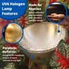 image:imagePangea 50W Halogen Heat Lamp for Reptiles Warming Infrared UVA Light500 Watts
