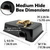 image:imagePangea Reptile Hide Box BSmall 55x4x2125C Medium