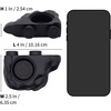 image:imagePangea Silicone Gecko Feeding Ledge  Magnetic Mini Food Dish GrayBlack