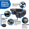 image:imagePangea Silicone Gecko Feeding Ledge  Magnetic Mini Food Dish GrayBlack