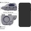 image:imagePangea Silicone Gecko Feeding Ledge  Magnetic Mini Food Dish GrayGray
