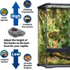 image:imagePangea Silicone Gecko Feeding Ledge  Magnetic Mini Food Dish GrayGray