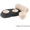 image:imagePangea Ultimate Eco Dish Feeder for Reptiles 3125in x 55in CharcoalCharcoal